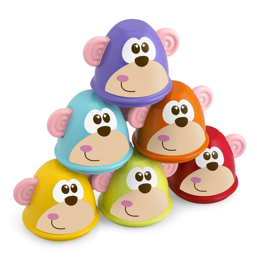 משחק ובניה באולינג קופים 2 ב 1 