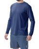חולצה נגד שמש שרוולים ארוכים SUNDEFENSE LONG SLEEVE SHIRT NAVY