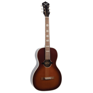 גיטרה אקוסטית מוגברת Recording King Dirty 30s Parlor Brown Burst RPS-7-E-BRB