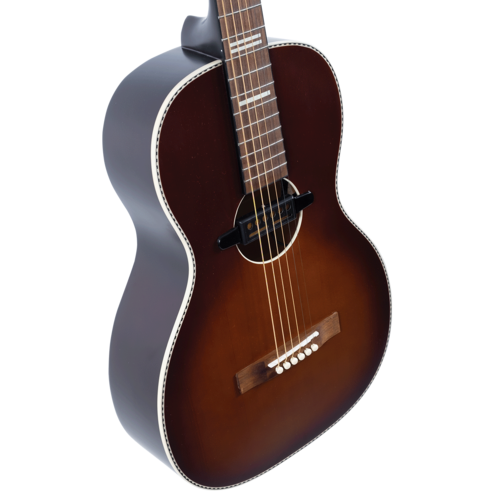 גיטרה אקוסטית מוגברת Recording King Dirty 30s Parlor Brown Burst RPS-7-E-BRB