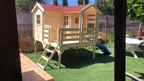 בית עץ לילדים Garden Top דגם M508 TIMBELA&KO
