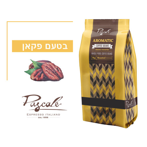 Pascale Pecan flavored coffee beans