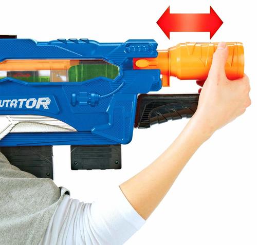 רובה חצים Mutator ענק עם 2 מחסניות, קת כתף נשלפת + 20 חצי משחק