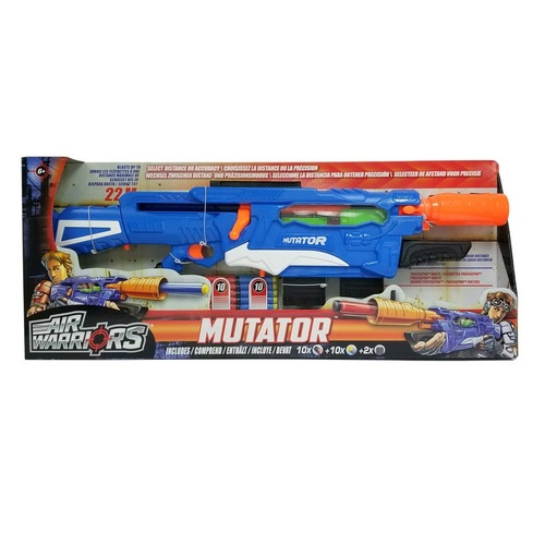 רובה חצים Mutator ענק עם 2 מחסניות, קת כתף נשלפת + 20 חצי משחק