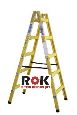 סולם עץ 6 שלבים חגית 