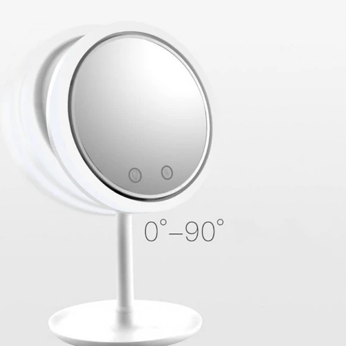 מראה לאיפור כולל רינג תאורה + מאוורר Fan & Light