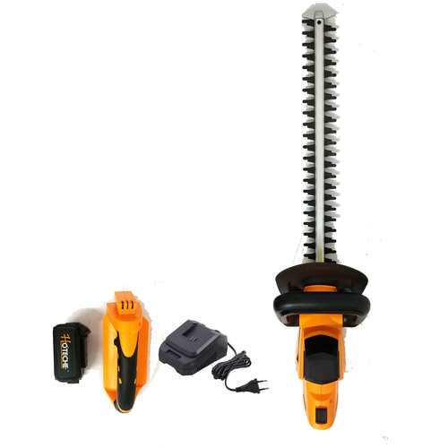 סט מגזמת נטענת  20V/4AH כולל מתאם סוללה ומטען מבית  HOTECHE