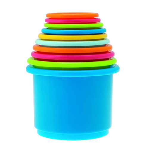 מגדל כוסות חיות ומספרים 10 חלקים