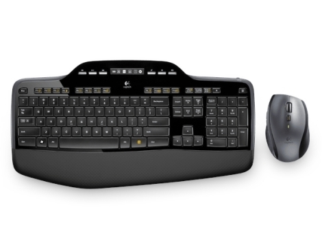 סט מקלדת ועכבר אלחוטיים Logitech Wireless Desktop MK710 Retail