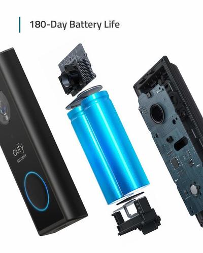 פעמון חכם משולב מצלמת אבטחה Anker Eufy Video Doorbell 2K