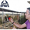 מגב הפלא לניקוי חלונות עם זכוכית כפולה 10-16 מ