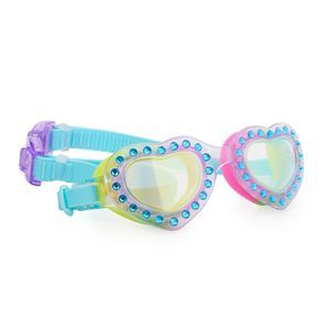 משקפת שחייה מעוצבת לב אוהב לגיל 3+ Bling2O