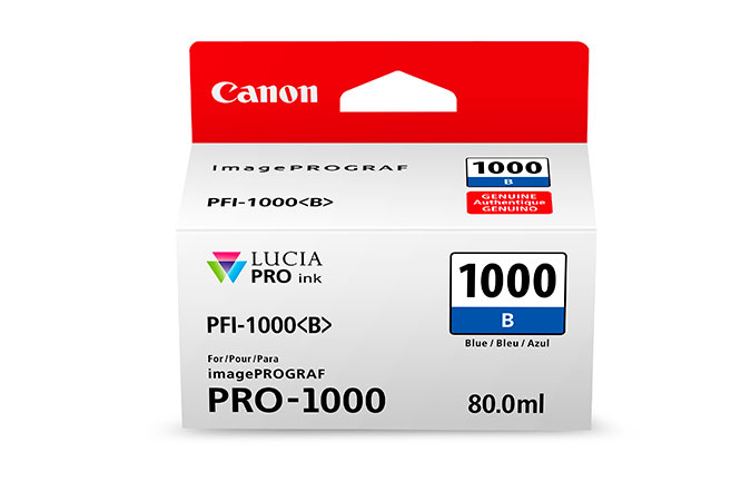 דיו קנון מקורי PFI-1000 Blue Ink Tank