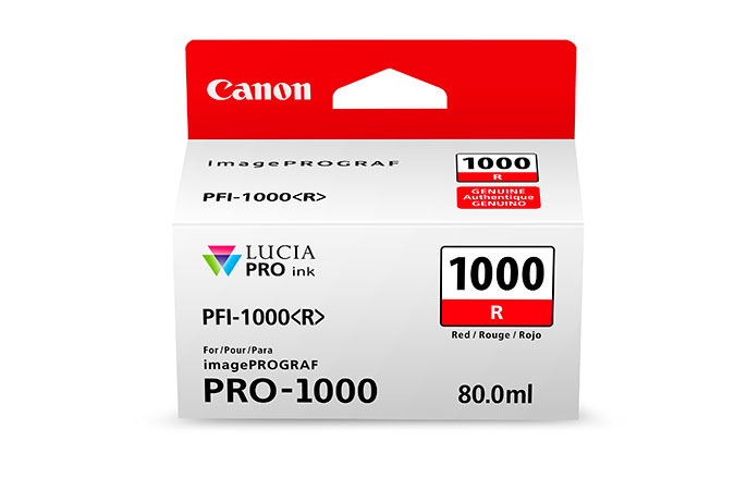 דיו קנון מקורי PFI-1000 Red Ink Tank