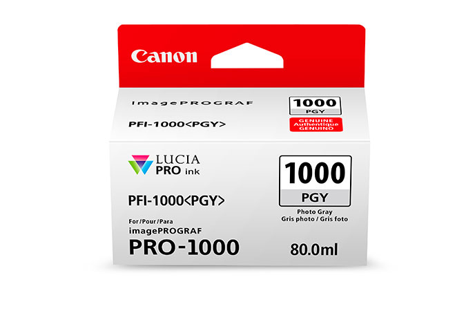 דיו קנון מקורי PFI-1000 Photo Gray Ink Tank