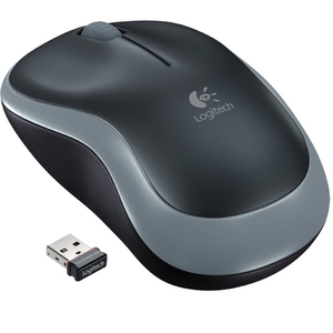 עכבר אלחוטי Logitech M185, אפור