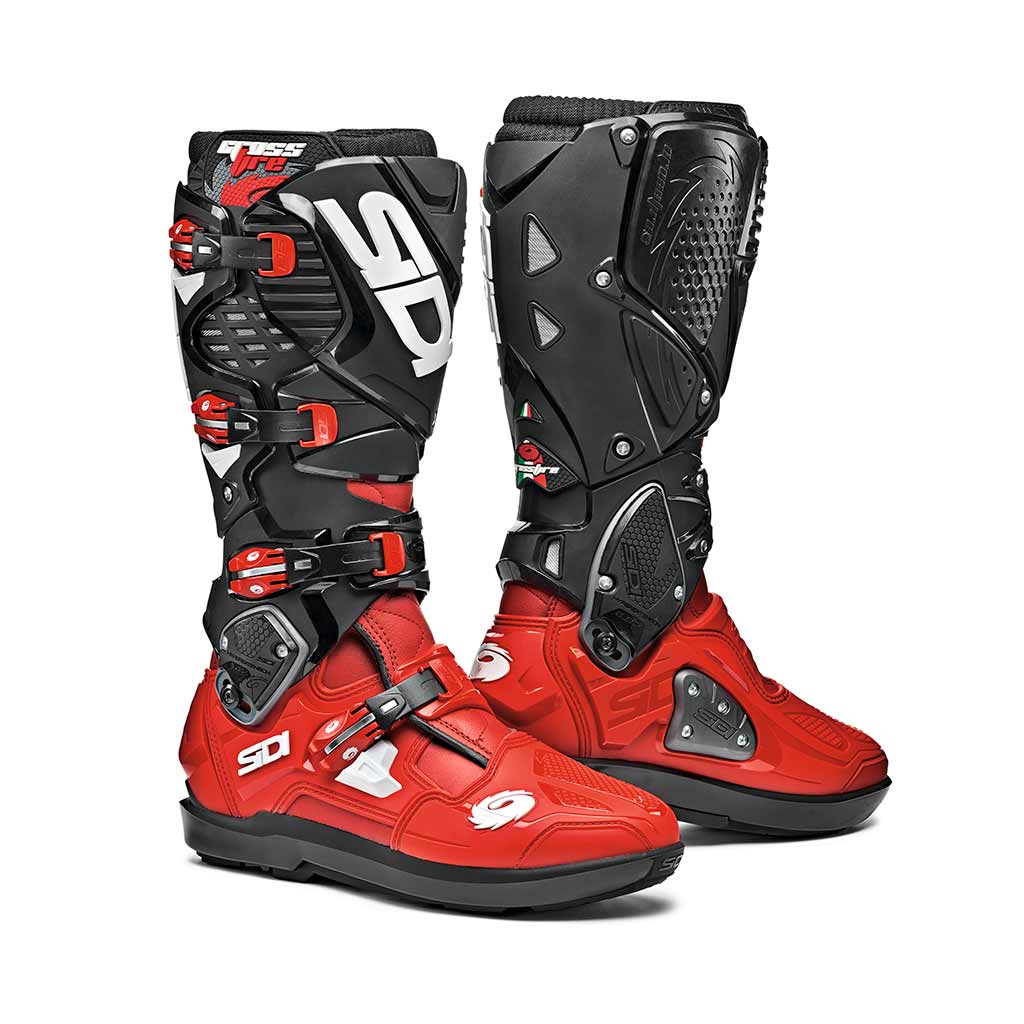 מגף רכיבה סידי אדום / שחור - SIDI CROSSFIRE 3 SRS