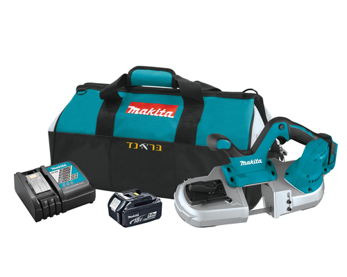 מסור סרט יד נטען 18V + סוללה 5.0AH