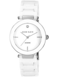 Anne Klein AK/1019WTWT קרמיקה שיבוץ יהלום לנשים