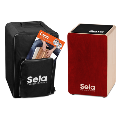 קחון + נרתיק פד וספר לימוד SELA Primera Black Red SE185EN