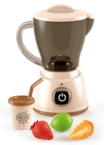 בלנדר משחק לילדים עם פעולת סיבוב וצלילים + 4 אביזרים - מוקה