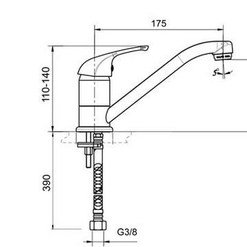ברז פרח ענבר 69803 Madgal