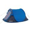 אוהל זוגי פתיחה מהירה בד חזק וחסין למים 3 חלונות אוורור עם רשתות- כחול