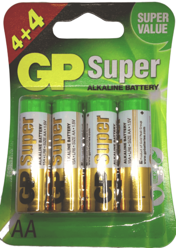 סוללות AA אלקליין GP 