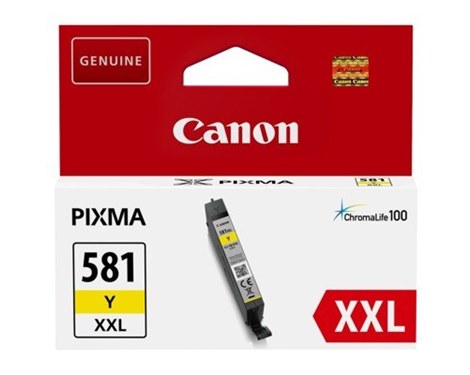דיו מקורי Canon CLI-581XXL Yellow Ink Cartridge
