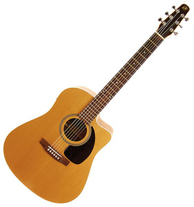 גיטרה אקוסטית Seagull S-Series S6 + CW Cedar GT