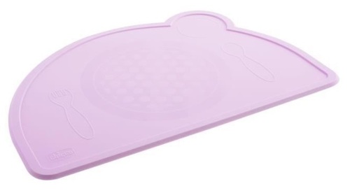 פלייסמנט סיליקון לפעוט (מתאים לכיסא אוכל עם מגש או לשולחן האוכל) - ורוד