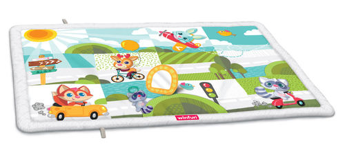 משטח פעילות מתקפל צבעוני winfun