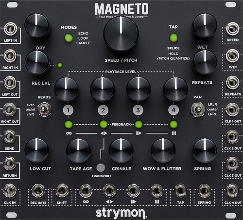 Strymon Magneto Four Head dTape Echo & Looper (Eurorack)