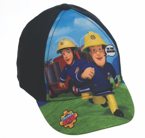 כובע קיץ כחול עם מצחייה מעוצב בדמות האהובה סמי הכבאי לגילאי 2-8 