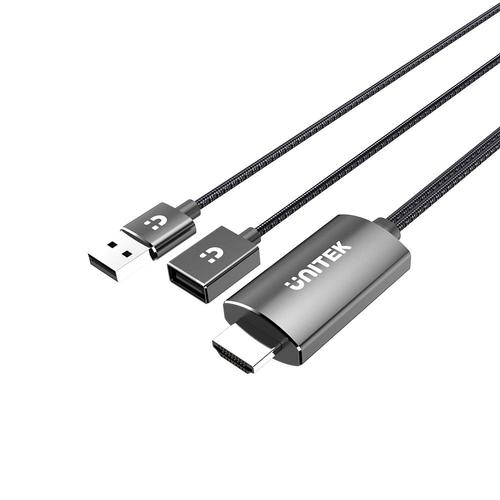 כבל מתאם אקטיבי USB ל- HDMI Unitek M1104A