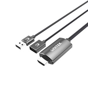 כבל מתאם אקטיבי USB ל- HDMI Unitek M1104A