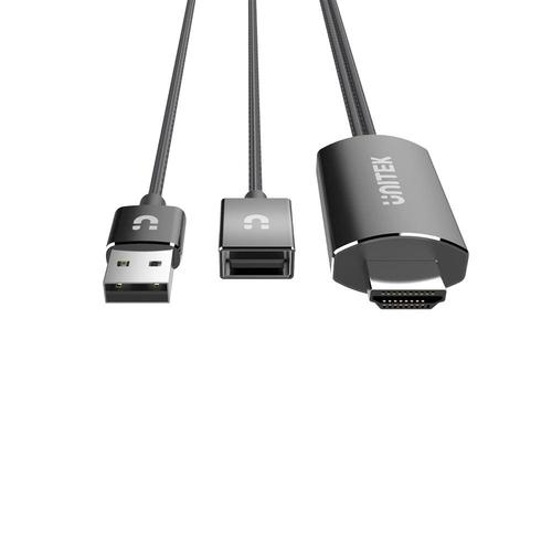 כבל מתאם אקטיבי USB ל- HDMI Unitek M1104A
