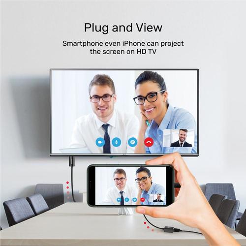 כבל מתאם אקטיבי USB ל- HDMI Unitek M1104A