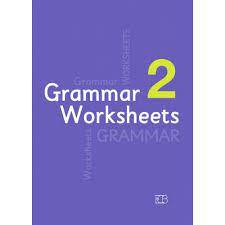גרמר וורקשיטס 2 GRAMMER WORKSHEETS