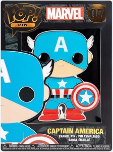 FUNKO POP PINS CAPTAIN AMERICA סיכת פופ