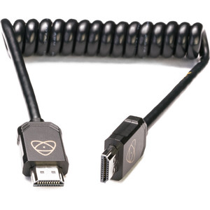 Atomos כבל AtomFLEX Coiled HDMI to HDMI מסולסל באורך 30.5 עד 61 ס״מ