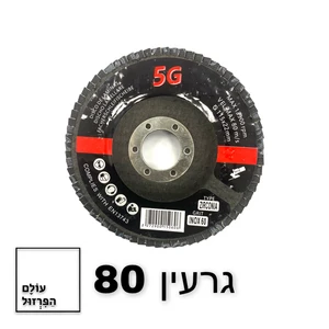 פלפ דיסק 4.5" ב 5.90 שח - גרעין 80
