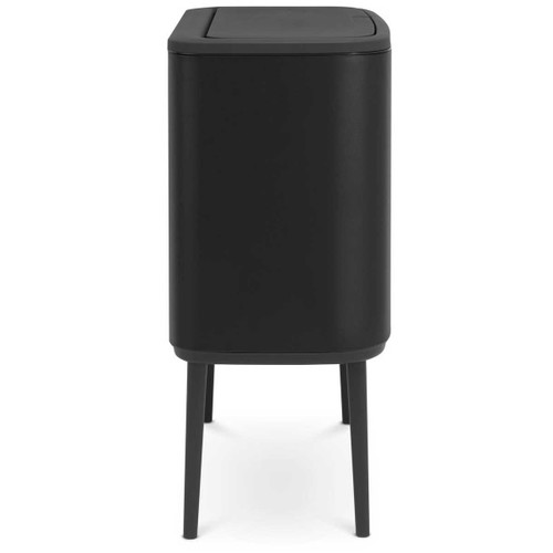 פח אשפה למטבח ברבנטיה BO brabantia טאץ הפח עם הרגליים 36 ליטר צבע שחור מט מקט Y-315824 - עולם הפרזול 02