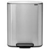 פח אשפה ברבנטיה, 60 ליטר, פדל - מוברש מט Brabantia