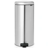 פח פדל 30 ליטר מוברש מט FPP Brabantia NewIcon
