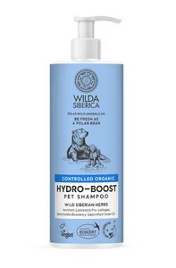 שמפו לשיפור הלחות של העור hydro boost וילדה סיבריקה לכלבים וחתולים 400 מ"ל