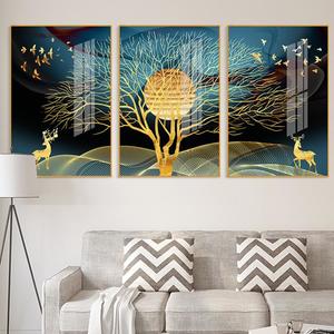 סט 3 תמונות זכוכית מעוצבות-דגם 104