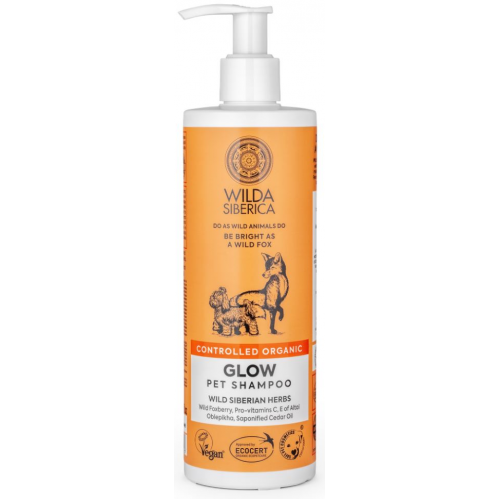 שמפו Glow וילדה סיבריקה 400 מ״ל להחזרת ברק לפרווה
