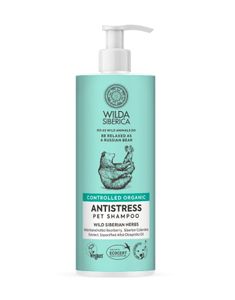 שמפו לעור מגורה Antistress וילדה סיבריקה לכלבים וחתולים 400 מ"ל