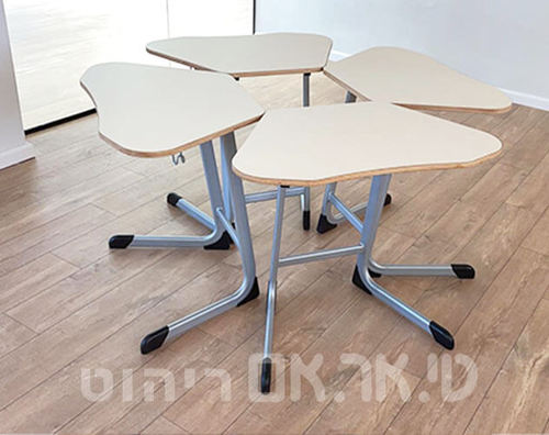 שולחנות דגם קנגורו פלטה בירץ שמנת